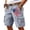 Light Gray, variant on Us 250th Anniversary Freedom Print Cargo Shorts with 1776 To 2026 Badge and Relaxed Fit, Awesome For Independence Day Parades Family Reunions Army Green L