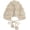 White, variant on Girl Beanie Hollow Crochet Flower Earflap Knit Hats Bonnets with Strap