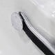 thumbnail image 2 of Cepillo de limpieza DQrwqpou 6uds para espacios de baño mango gris con pelaje negro, 2 of 3