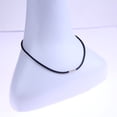 thumbnail image 4 of Gargantilla Cordón Goma Negra 3 Mm para Mujeres Y Hombres (24 Pulgadas), 4 of 6