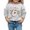 White, variant on Toddler Girl Oversized Crewneck Sweatshirts with Hallowee Print Warm Outerwear Pullovers Tops Size 4-5T ,Pink