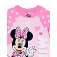 thumbnail image 3 of Minnie Mouse Baby Girl Microfleece Blanket Sleeper Pajamas, 3 of 3