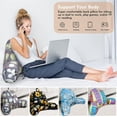 thumbnail image 3 of Cactus Reading Pillow, Back Support Rest Pillow for Adult, Backrest Pillows with Arms for Sitting in Bed Reading, Working, Playing Games, Watching TV, 3 of 6