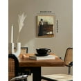 thumbnail image 4 of Drsoum Vintage Wall Art Classic Moody Elegant Woman Stands Reading a Book Victorian Wall Prints Kitchen Bathroom Office Decor - 8x10in Nature Framed, 4 of 6