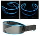 thumbnail image 2 of Gafas de Sol LED Luminosas Sunnimix para Cosplay Bares Clubes Fiestas Hombres Mujeres Azul Oscuro, 2 of 7