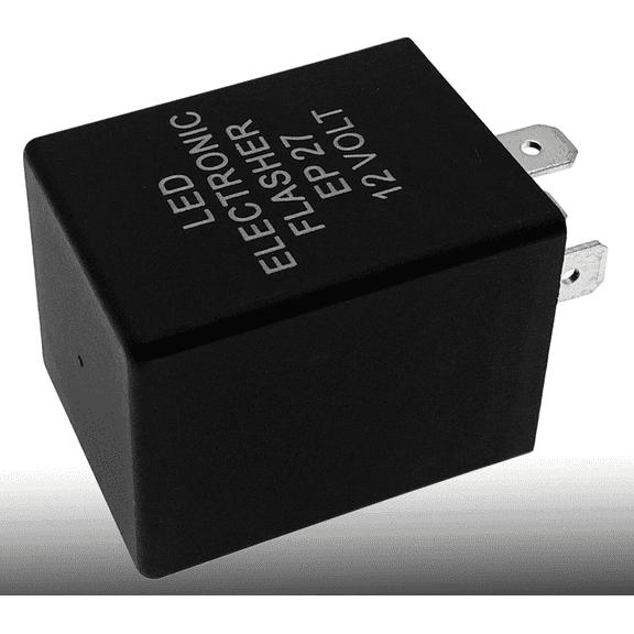 Replacement 12V 5-Pin LED Flasher Relay Fits for EP27 FL27 LED Turn Signal Lamps Hyper Flash