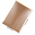 thumbnail image 4 of AURARMLET Brown Picture Frame with Mat Display Artwork Aluminium Alloy 1Pcs, 4 of 6