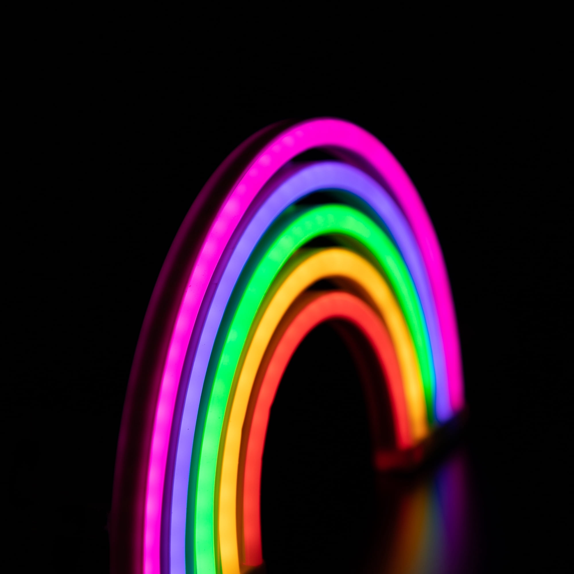 Northlight LED  Rainbow Neon Lighted Wall Art - 12"  - Mutlticolor