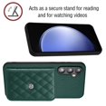 thumbnail image 5 of Dteck for Galaxy S23 Plus Wallet Case with Shoulder Strap, Premium PU Leather RFID Blocking Card Slots Kickstand, Magnetic Clasp and Durable Shockproof Cover for Samsung Galaxy S23 Plus/S23+ 5G,Green, 5 of 7