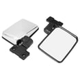 thumbnail image 4 of Par de Espejo Retrovisor para Toyota Land Cruiser 70 75 78 Unique Bargains Tono plateado, 4 of 8