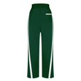 thumbnail image 4 of Wide Leg Sweatpants Womens High Waist Baggy Striped Sweat Pants Loose Stretch Casual Drawstring Pants With Pockets, 4 of 9
