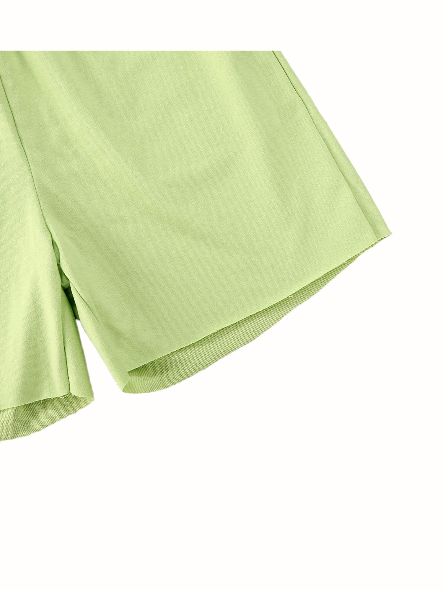 Women Loose Casual Gym Sports Sweat Shorts Pants Green