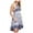 Blue - ivory, variant on Free People Womens Beach Day Mini Dress, Red, Medium