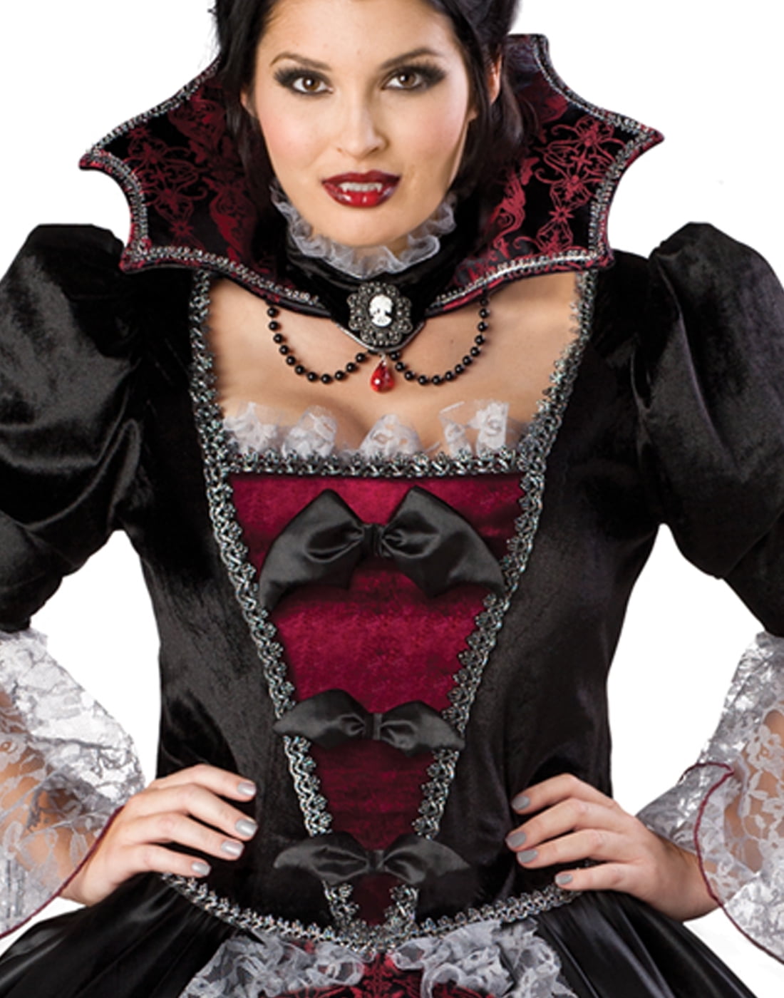 Costume Halloween: Vampiresse Flamboyante 10/12ans REF/91219