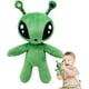 thumbnail image 2 of Green Alien Plush Toy 34cm Alien Stuffed Figure, Cartoon Alien Plush Doll, Alien Plush Throw Pillows, Soft Alien Plush for Kids Gift, 2 of 5