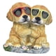 thumbnail image 2 of Figura de jardín con energía solar y ojos giratorios y parpadeantes: figura de perro decorativa elegante y versátil, luz de paisaje para el jardín., 2 of 9