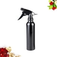 thumbnail image 3 of Botella pulverizadora de aleación de aluminio negro de 250 ml, pulverizador de agua vacío para salón, rellenable, atomizador, dispensador multifuncional, herramientas para desinfección de jardines., 3 of 5