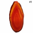 thumbnail image 5 of Irregular Agate Polished Crystal Slice Brazil Healing Best Pendant Stone Gift P6L1, 5 of 9