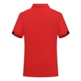 thumbnail image 6 of Ohufal Women's Pullover Shirts Summer Short Sleeve Golf Shirt Buttons Lapel Collar Casual Work Blouse Tee, 6 of 6