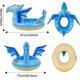 thumbnail image 3 of Dinosaur Pool Float - Kids Pool Float Floaties Inflatable Dinosaur Pool Rings Pool Floaties Toddler Floaties Toddler Pool Float Inflatable Pool Floats, 3 of 4