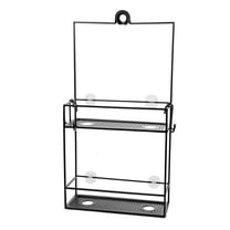 Umbra Cubiko Two Shelf Shower Caddy, Black