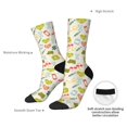 thumbnail image 4 of Bingfone Compression Socks for Women and Men Long Socks for Running Athletic Cycling Nurse- Medical Icons, 4 of 6