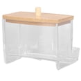 thumbnail image 7 of Cotton Swab Storage Case,Cotton Swab Box Sturdy Transparent High Smoothness Practical Storage Case with Cover,Cotton Swab Box, 7 of 7
