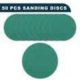 thumbnail image 4 of Unique Bargains Car Sanding Discs 2 inch Abrasion Resistance | Round Hook and Loop Sandpaper Green 50 Pcs 120 Grit, 4 of 7