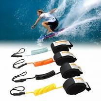 BESTSKY Premium Surfboard Leash, Straight Surf Board Leashes, Legrope Strap for Shortboard, Skimboard, Fishboard, Longboard, Paddleboard, SUP Replacement Leg Rope