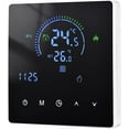 thumbnail image 1 of Termostato inteligente WiFi, controlador de temperatura para equipos de calefacción eléctrica, pantalla LCD, botón táctil programable, 1 of 8