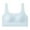 Light Blue, variant on SHenli Girls Sports Bra Seamless Training Bras U Shape Back Wide Strap Underwear Cotton Training Crop Bras with Removable Bust Pad Teenage Girls Crop Vest for 8-15 Years Beige