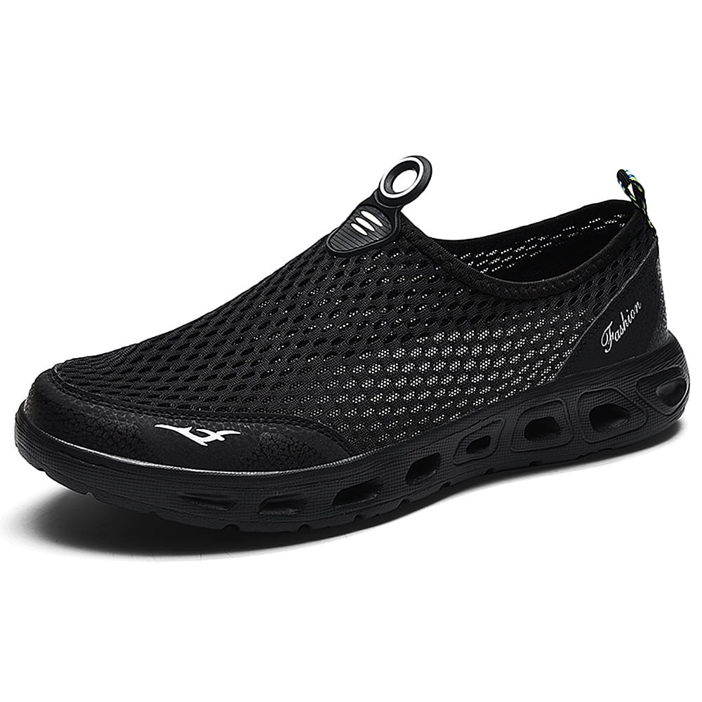 Mens Womens Water Shoes Slip on Sneakers Comfort Quick Dry Breathable for Walking Running Hiking Wading Beach Swim Surf