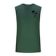 thumbnail image 4 of Ceisia Men's Palm Tree Print Crew Neck Tank Top for Gym & Summer Casual Wear Green S Gifts, 4 of 5