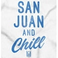 thumbnail image 2 of San Juan Puerto Rico Chill Vintage Womens Fitted Plus Size Graphic Tee Brisco Brands 3X, 2 of 5