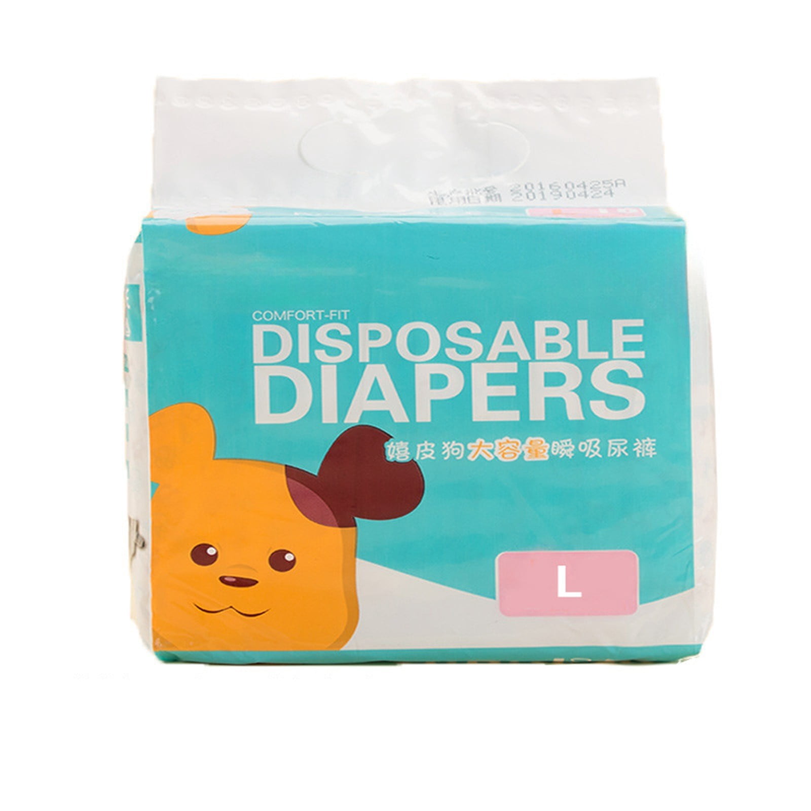 Reusable Dog Diaper Color Changing Leak Proof Pants Washable Breathable Puppy Belly Band for Male Female Dogs Sky Blue - S