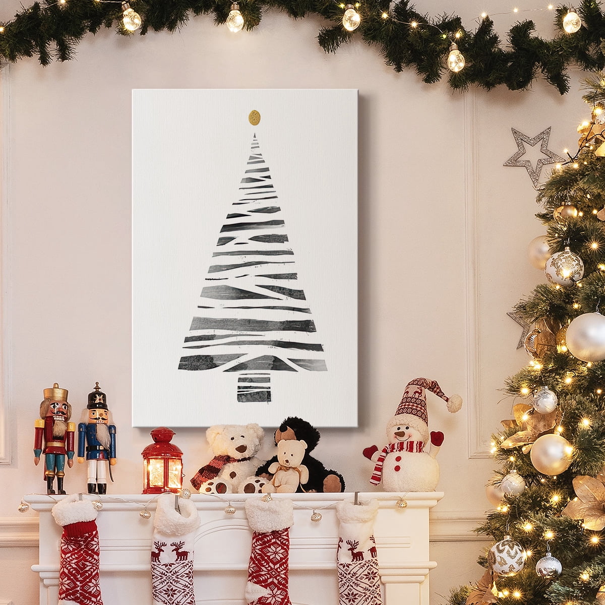 Christmas Tree I- Gallery Wrapped Canvas