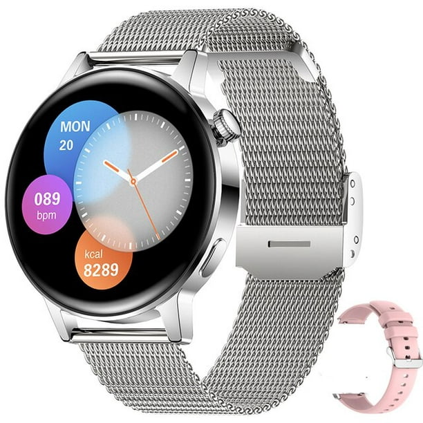 New Bluetooth Call Smart Watch Men 390*390 HD Fitness Tracker Mobile Payment IP67 Waterproof Huawei Box - Walmart.com
