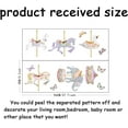thumbnail image 2 of Carousel Wall Sticker Merry Go Round Decal Carousels Butterfly Vinyl Stickers DIY Peel and Stick Decor for Baby Girls Bedroom Living Room Nursery, 2 of 9