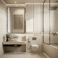 thumbnail image 6 of EDX Bathroom Mirror 40"x 30" Wall Mirror with Rectangular Metal Frame, Black, 6 of 11
