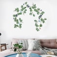 thumbnail image 2 of Artificial Easter Egg Garland Easter Eggs Colorful Berries Greenery Leaves Rustic Easter Spring Garlands for Mantle Fireplace Home Table Holiday Indoor Easter Decor, 2 of 4