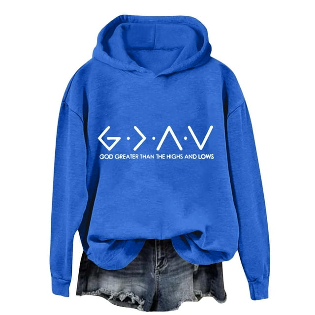 Women'S Fashion Hoodies & Sweatshirts Long Sleeve Drawstring Hoodies Print Oversized Fall Tops Clothes