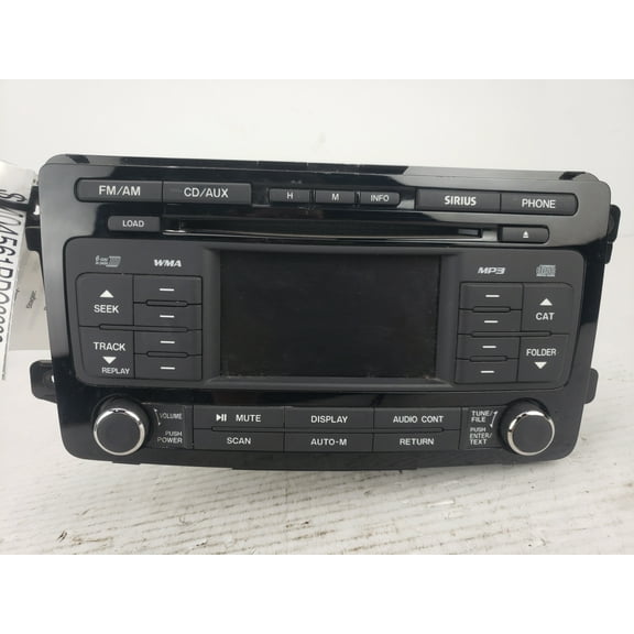 Pre-Owned 11 12 Mazda CX-9 AM FM 6CD Satellite Radio Receiver OEM - Verify Specific Vehicle Fitment In Description - (Good)
