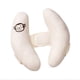thumbnail image 1 of Baby Headrest U Shaped Soft Non Slip Infant Toddler Head Neck Support Pillow Cushion for Car Travel White, 1 of 3