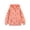 Orange, variant on Eltusu Girls Hoodies with Zipper, Long Sleeve Printed Casual Cotton Spring Fall Sweatshirts Orange Size 6 T