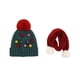 thumbnail image 2 of Sombrero para niños, fibras acrílicas, regalo de festival, regalo de cumpleaños, dibujos animados unisex con pompón. Bolas de colores, 2 of 9