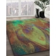 thumbnail image 2 of Ahgly Company Indoor Rectangle Patterned Green Onion Green Area Rugs, 5' x 8', 2 of 6