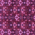 thumbnail image 1 of Ahgly Company Indoor Square Abstract Purple Modern Area Rugs, 5' Square, 1 of 4