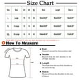 thumbnail image 3 of Womens Tops Plus Size Solid Color Short Sleeved Round Neck Not Irregular Loose T-shirt White L, 3 of 4