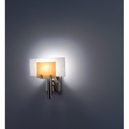 

Wall Sconces 1 Light Fixtures With Stainless Steel Finish Candelabra Bulb 11 60 Watts