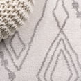thumbnail image 6 of JONATHAN Y MOROCCAN HYPE 2 x 8 Runner Rug, Rih Moroccan Style Diamond - Ivory/Gray, MOH306A-28, 6 of 9